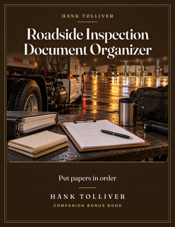 Roadside Inspection Document Organizer bonus book cover
